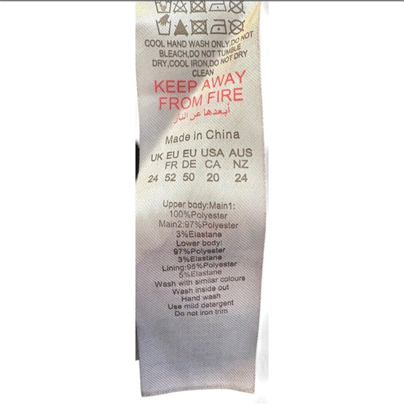 PrettyLittleThing Constructed Corset Waist Blazer Dress Women's Size 20 NWT - Picture 3 of 5